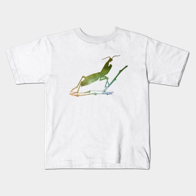 Mantis Kids T-Shirt by TheJollyMarten